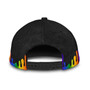 Retro LGBT Pride Classic Cap, Love Is Love Printing Baseball Cap Hat, Gay Pride Accessories Hat