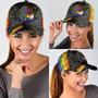 LGBT Baseball Cap All Over Printed, Colorful Mama Bear Pride Classic Cap Hat, Pride Month 2022 Gifts Hat