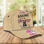 Personalized Baking Cap for Mom, Baking Hat for Her Birthday Gift for Baking Lover Hat