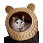 Cat Wicker Basket Bed Home For Pet Wicker Cat House For Living Room