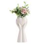 Ceramic Hand Vase, Hand Holding Heart Vase, Decorative Vase, Home Decor, Love Gifts