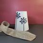 Dandelion Pattern Flower Ceramic Vase, Hand Paint Pen Organizer, Art Office And Home Supplies, Modern Minimalism Nordic Home Decor