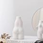 Female Body Vase, Shelf Flower Art Vase, Ceramic Breast Friend Vase, Modern Home Decor Gift For Her