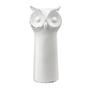 White Owl Ceramic Vase, Animal Face, Home Decoration, Decoration Gift Gift For Her