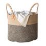 Wicker Basket For Blankets Woven Laundry Basket With Handles Storage Baskets