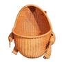 Wicker Frog Handmade Rattan Storage Basket Organizers Picnic Basket Home Decor