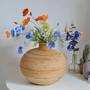 Wicker Vase Handmade Flower Vase Flower Pot Boho Farmhouse Home Decoration
