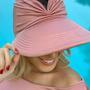 Anti-ultraviolet Women Sun Visor Hollow Hat