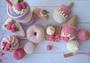 Crochet Sweets Set 12 Pcs Crochet Play Food Set Kitchen Play Set For Kids