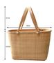 Large Seagrass UtilityTote Basket With handles Large picnic baskets storage