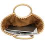 Brown Large Wicker Bag for Women Straw Hand-woven with handle Handbag Beach SeaStraw Tote Clutch Bags Gift For Her