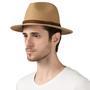 Khaki Medium Foldable Floppy Straw Hat Summer Beach Sun Hats for Men Wide Brim Hat