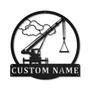 Personalized Crane Operators Metal Sign, Custom Name, Crane Operators Metal Sign, Crane Operators, Custom Job Metal Sign