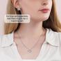Daughter - Always Proud Of You - Love Knot Necklace