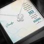 Grandpa The Only Thing Better Than Having You For A Dad - Love Knot Necklace
