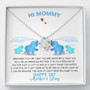 Hi Mommy - Grandma Told Me That You Are Awesome - Love Knot Necklace