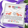 Hi Mommy - Grandma Told Me That You Are Awesome - Love Knot Necklace