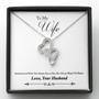 Love Knot Necklace, Husband & Wife, Birthday Gift For Wife From Husband, Wife’S Birthday, Wife's Jewelry, Wife's Anniversary, Sentimental