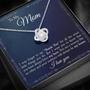 Mom, Thank You I Love You - Love Knot Necklace
