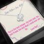 Mother's Day Gift For Mom - Beautiful Gift Love Knot Necklace For Mom