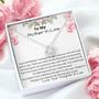 Mother's Day Gift From Daughter- In-Law Forever Love Knot Necklace For Mom