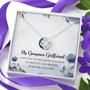 My Gorgeous Girlfriend Love Knot Necklace Message Card