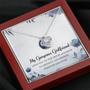 My Gorgeous Girlfriend Love Knot Necklace Message Card