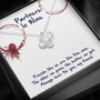 Partners In Wine Love Knot Necklace