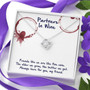 Partners In Wine Love Knot Necklace