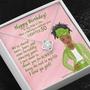 To My Ride Or Die Chapter 50 Birthday Message Card With Love Knot Necklace