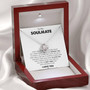 To My Soulmate - You're The Best Thing That Ever Happened To Me - Love Knot Necklace