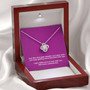 Wine Gets Sweeter With Age | Love Knot Necklace