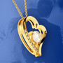 18K Gold Finish Forever Love Necklace