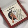 Gift For Daughter From Mom, Dad Dear Daughter Afro, Little Black Girl, Birthday Gift Idea