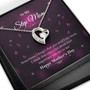 Gift For Step Mom ☆ Bonus Mom Gift ☆ Mother's Day Gift For Step Mom ☆ Forever Love Necklace
