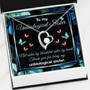 Gift For Unbiological Sister-Unbiological Sister Pendant Gift-Gift For Friend-Forever Love Necklace For Unbiological Sister Friend