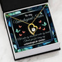 Gift For Unbiological Sister-Unbiological Sister Pendant Gift-Gift For Friend-Forever Love Necklace For Unbiological Sister Friend