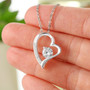 Gift For Unbiological Sister-Unbiological Sister Pendant Gift-Gift For Friend-Forever Love Necklace For Unbiological Sister Friend