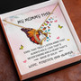 Gift For Memorial Mom, Butterflies Love Forever And Always, In Loving Memorial Gifts, Mom Birthday Gift