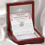 Mother's Day Gift From Daughter To Mom Forever Love Knot Necklace For Mother