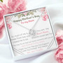 Mother's Day Gift From Daughter To Mom Forever Love Knot Necklace For Mother