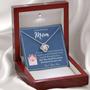To My Amazing Mom - Love Knot Necklace - Love, Your Son