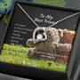 To My Best Friend ~ Loving, Caring, Smart With Teddies ~ Forever Love Necklace