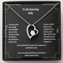 To My Wife - I Can Never Tell You Enough - Forever Love Necklace