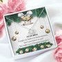 Christmas Jewelry For Mom, Love Knot Necklace For Mom As A Christmas Gift.