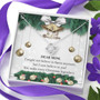 Christmas Jewelry For Mom, Love Knot Necklace For Mom As A Christmas Gift.