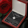Love Knot Necklace _ Gift To Daughter From Mom And Dad, Birthday Gift To Daughter, Bride Gift