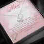 Mom To Be The Best New Mom Love Knot Necklace Mother's Day Gift