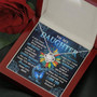 Mom To Daughter If Ever There Is Tomorrow When We're Can't Not Together - The Love Knot Necklace Message Card