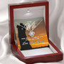 To My Wife- Always Heart To Heart Love Knot Necklace